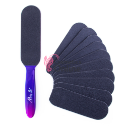 Pila de pedichiura cu 2 suprafete diferite + 10 smirghel 100/180 Mollylac Cod 32885